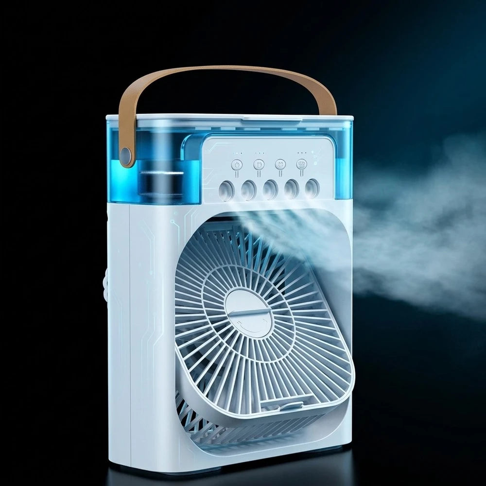 Ventilador Humidificador LED Portátil