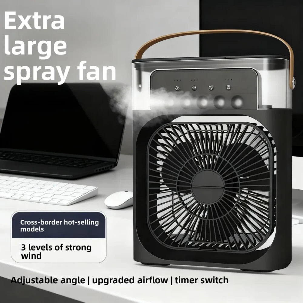Ventilador Humidificador LED Portátil