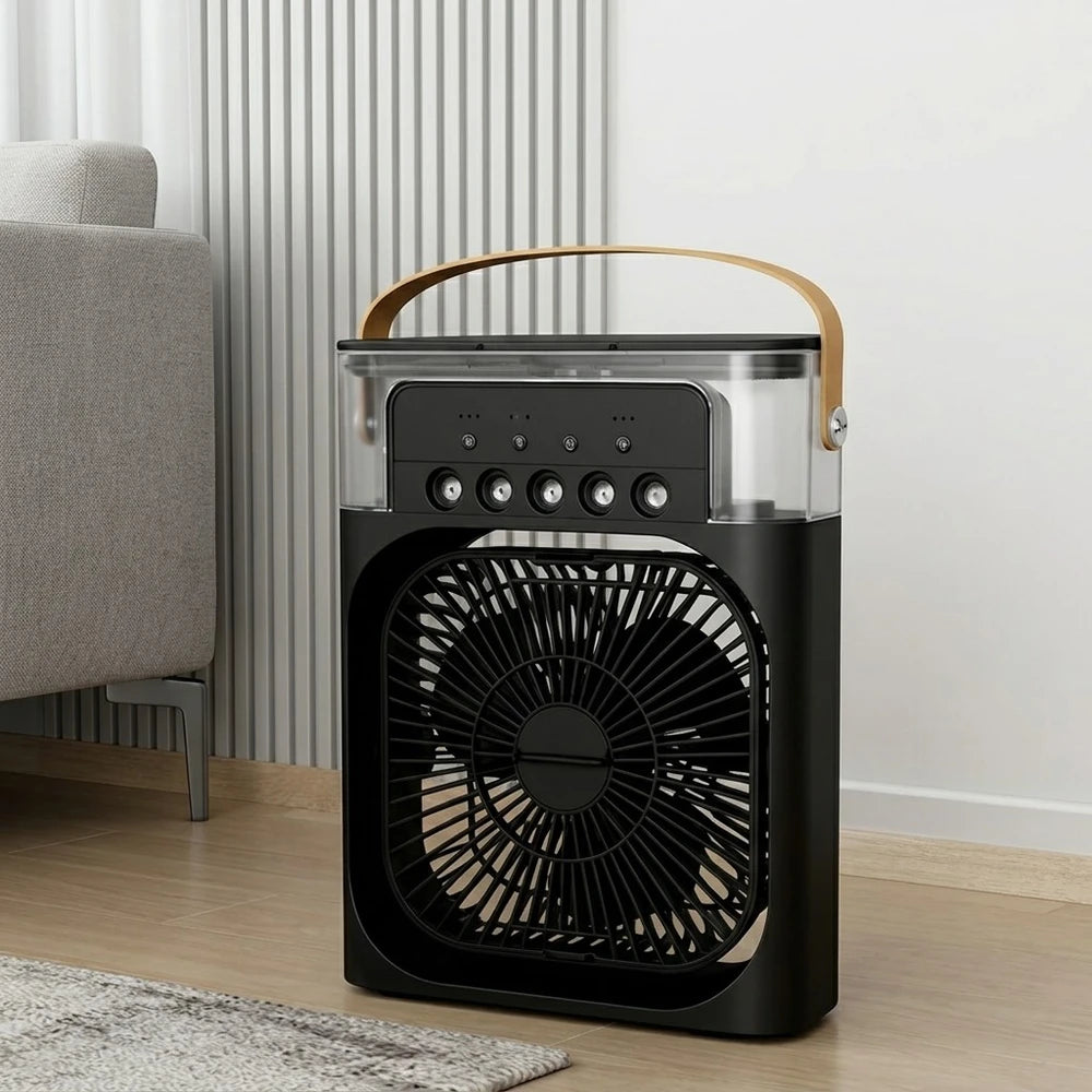 Ventilador Humidificador LED Portátil